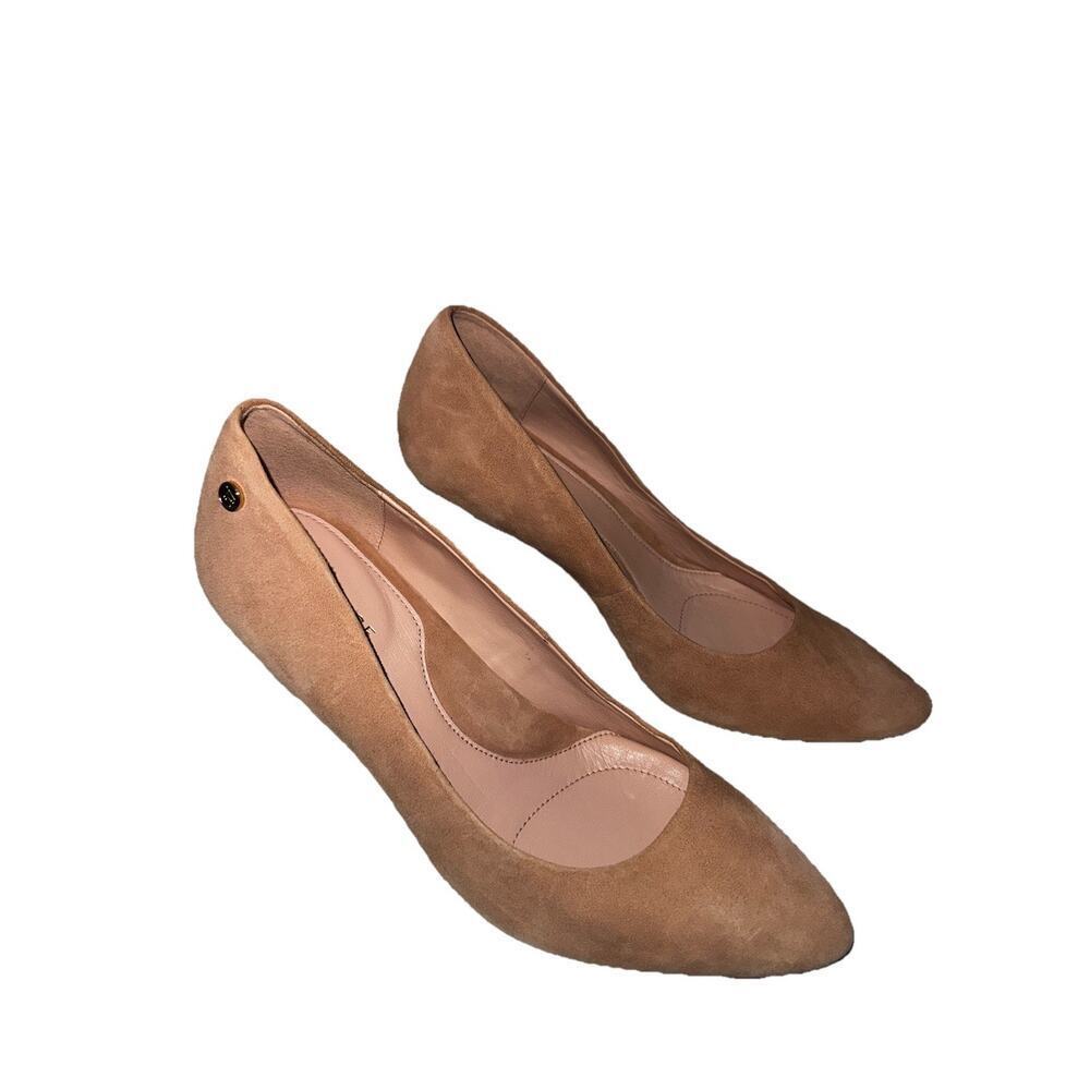 Taryn Rose Women's Brown Suede Flats Size 8 Comfort Slip On Shoes - Picture 2 of 3